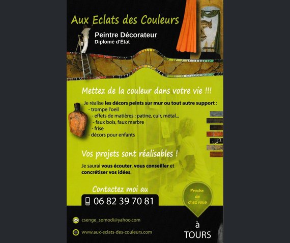 Flyer Aux Eclats des Couleurs
