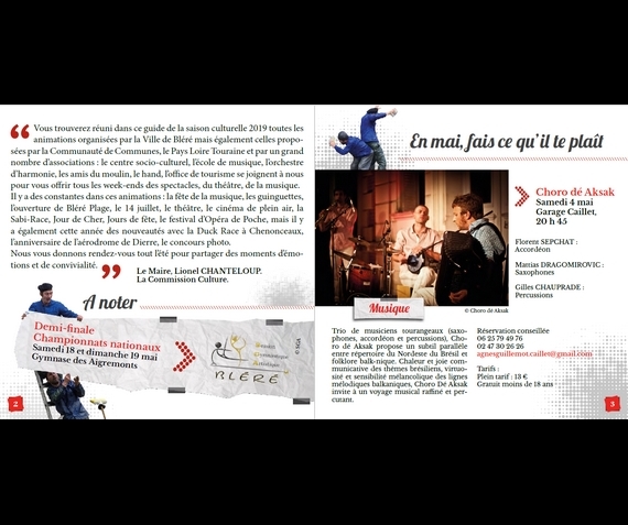 Livret Saison culturelle